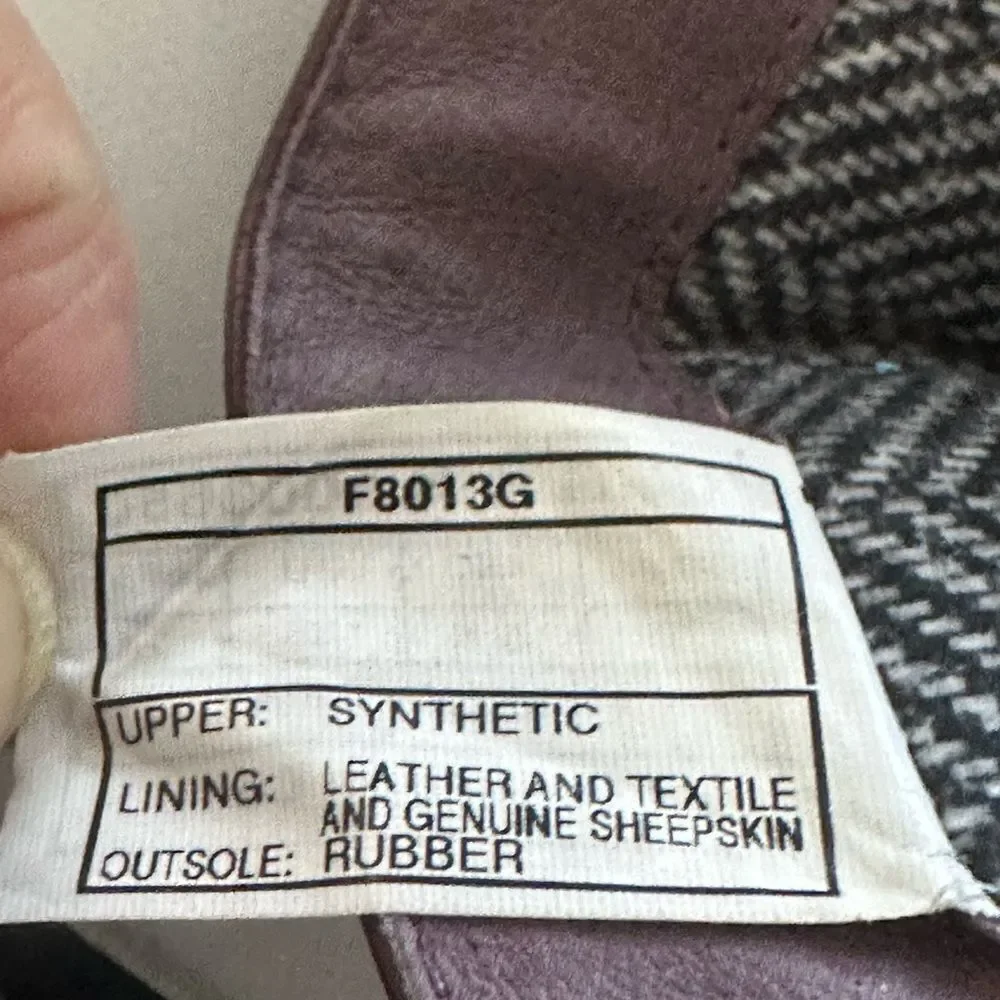 Ugg Tenaya Dusty Purple Knee High Rainboots Size 7